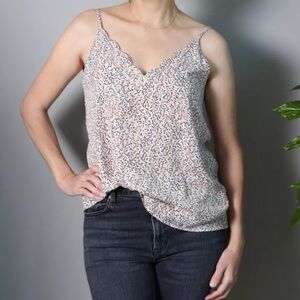 Woman’s socialite confetti tank blouse size small
